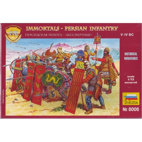 Infantería persa, "Inmortales". ZVEZDA 8006