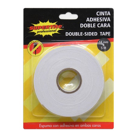 Cinta adhesiva de doble cara. SUPERTITE 2465