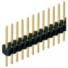 40-pin strip 1.27 mm round male header. ETM E002