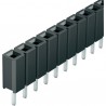 40-pin strip 1.27 mm round female header. ETM E003