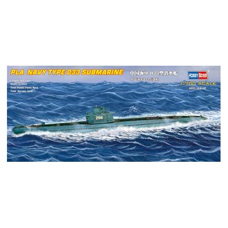 Submarino PLA Navy type 033. HOBBY BOSS 87010