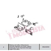 PCB con luces de cabina, RENFE 321. ARNOLD HN2243/04