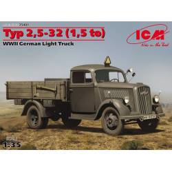 Typ 2,5-32 (1,5 to), WWII German Light Truck. ICM 35401