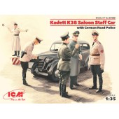 Kadett K38 Saloon Staff Car w/ German police. ICM 35480