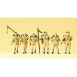 Boy scouts. PREISER 10260