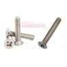 Tornillo de acero DIN965 (x50). M1,6 x 5 mm