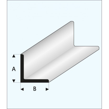 Perfil en "L" 2,0 x 2,0 mm. MAQUETT 416-52/3