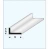 Perfil en "L" 5,0 x 10,0 mm. MAQUETT 417-58/3