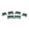 Park benches. WOODLAND SCENICS A1879