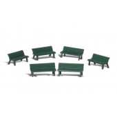 Park benches. WOODLAND SCENICS A1879