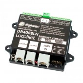 S88N feedback module w/ LocoNet. DIGIKEIJS DR4088LN-2R