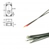 Led SMD 0402 rojo, con cable (x5). DIGIKEIJS DR60048