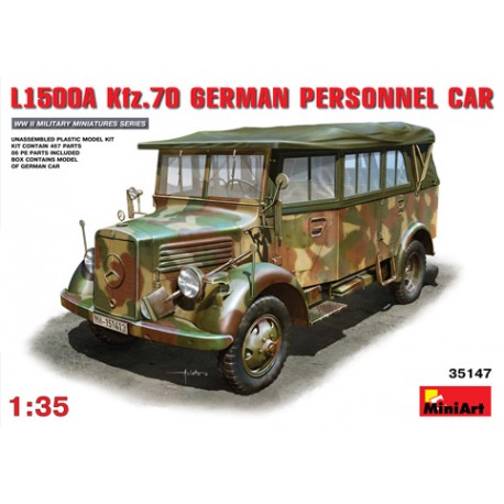 L1500A Kfz.70 German personnel car. MINIART 35147