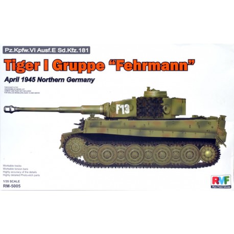 Tiger I "Gruppe Fehrmann", Alemania del Norte. RFM 5005