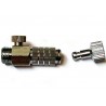 Conector rápido con regulador de presión. FENGDA BD-120