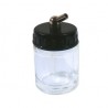 Glass paintcup for airbrush, 22ml. FENGDA BD-03