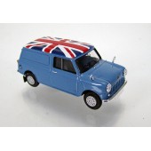 Austin Mini Van "Inion Jack", azul. BREKINA 15361