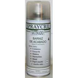 Barniz acrílico en spray satinado. SPRAYCRIL 02028