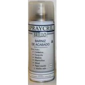 Acrylic aerosol gloss varnish. SPRAYCRIL 02024