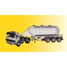 MB with SPITZER silo trailer. KIBRI 14059