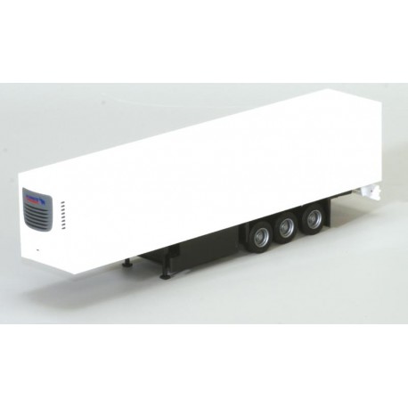 Refrigerated box trailer. HERPA 076326 AWM 90631