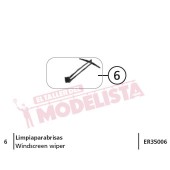 Limpiaparabrisas para AVE S-102, RENFE. ELECTROTREN ER35006