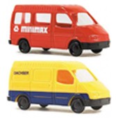 Set of Ford Transit Dachser y Minimax. RIETZE 16065