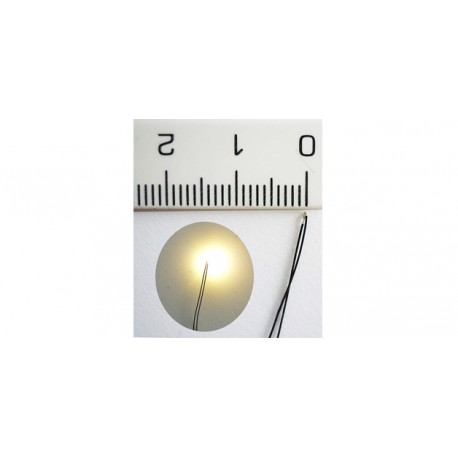 Led 0,5 mm, blanco cálido (x5). MABAR 60190