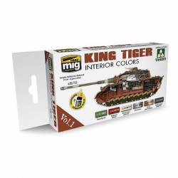 Colores interiores King Tiger. AMIG 7165