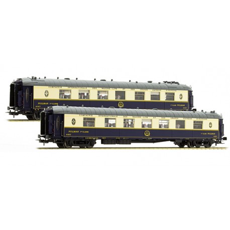 Set coches Pullman, WP + WPc. CIWL / IIIa. LS MODELS 49174