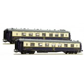 Pullman coaches set, WP + WPc. CIWL / IIIa. LS MODELS 49174