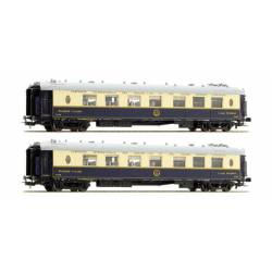 Set coches Pullman, WP + WPc. CIWL / II. LS MODELS 49171