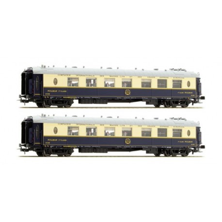 Set coches Pullman, WP + WPc. CIWL / II. LS MODELS 49171