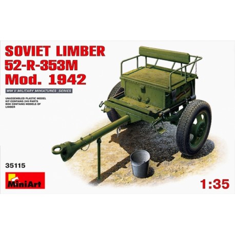 Soviet Limber 52-R-353M. MINIART 35115