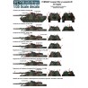 Decal set: Leopard 2A4 and Leopard 2E in Spain. FCMODELTIPS 3520