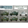 Decal set: LMV Lince in Spain. FCMODELTIPS 35214