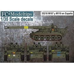 Calcas: M107 y M110 en España. FCMODELTIPS 35218