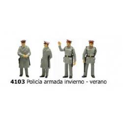 Policía armada (invierno y verano). ANESTE 4103