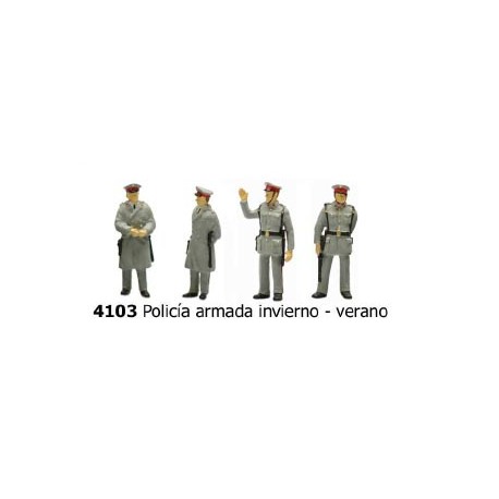 Policía armada (invierno y verano). ANESTE 4103