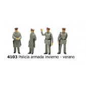 Policía armada (invierno y verano). ANESTE 4103