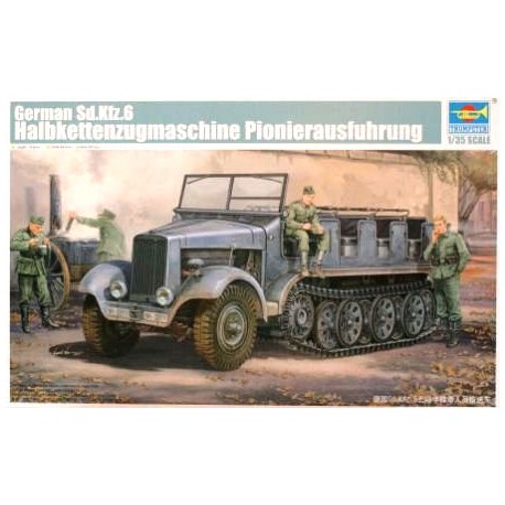 Vehículo alemán Sd.Kfz.6. TRUMPETER 05530