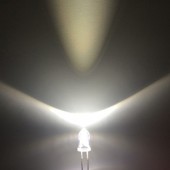 Led de 3 mm blanco frío (x50).