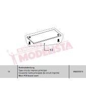 Main PCB cover. Series 353/354. HN2070/13