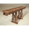 Wooden bridge. HACK BRUCKEN H030