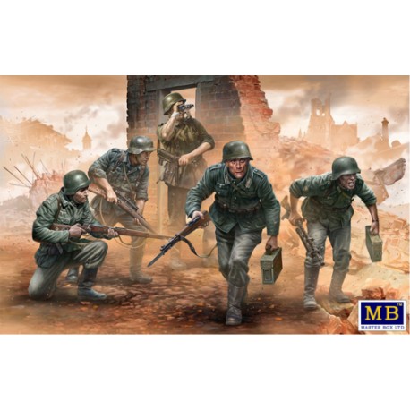 German infantry. MASTER BOX 35177