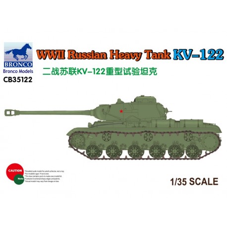 Russian heavy tank KV-122. BRONCO MODELS 35122