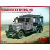 Henschel 33D1, WWII German Army Truck. ICM 35467