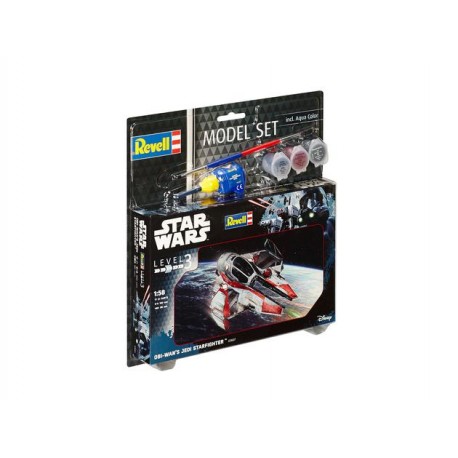 Star Wars: Caza Jedi de Obi-Wan con pinturas. REVELL 63607