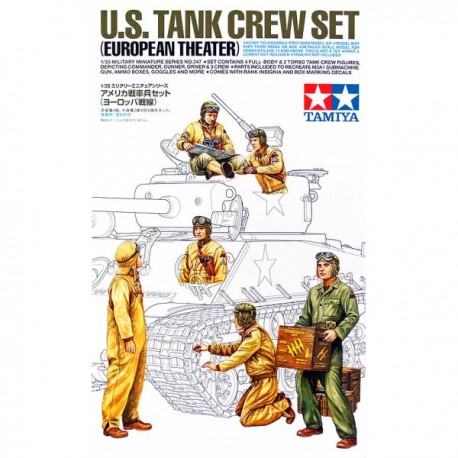 US tank crew set. TAMIYA 35347