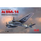 German bomber JU 88A- 14. ICM 48234